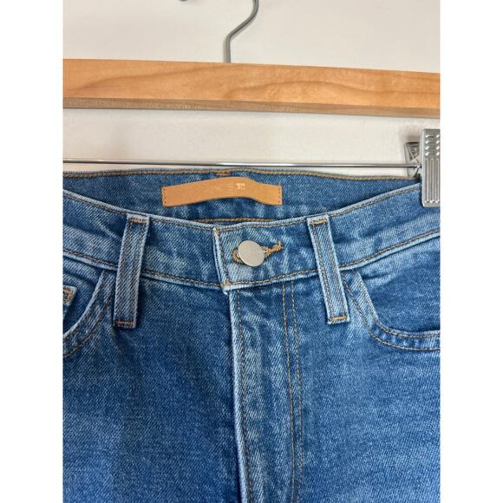 NEW Joe’s Jeans Blake High Rise Wide Leg Cropped Jeans Blue Midwash Size: 25 - Picture 4 of 7